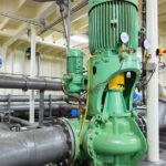 Industrial Compressor Refrigeration Station at Manufacturing Factory Stock Image - Image of heating, plant_ 75571045